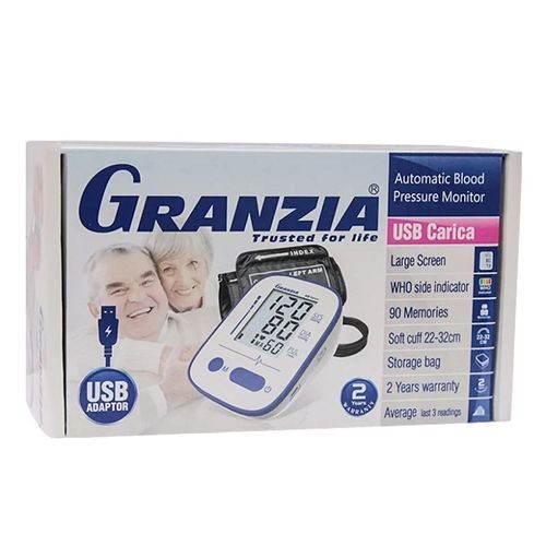 Granzia USB Carica Arm Blood Pressure Monitor جهاز ضغط جرانزيا كاريكا
